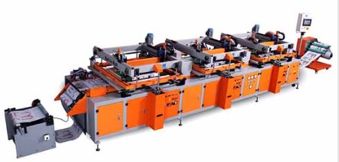 Roll to Roll Screen Printing Machine