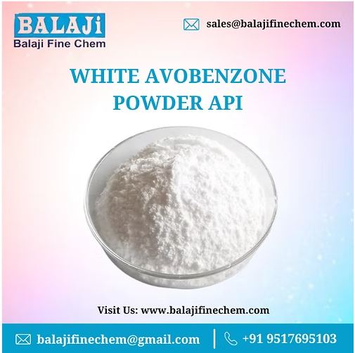 White Avobenzone Powder Api