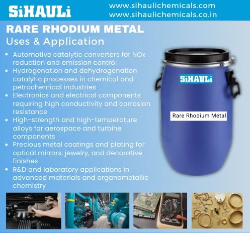 Rare Rhodium Metal