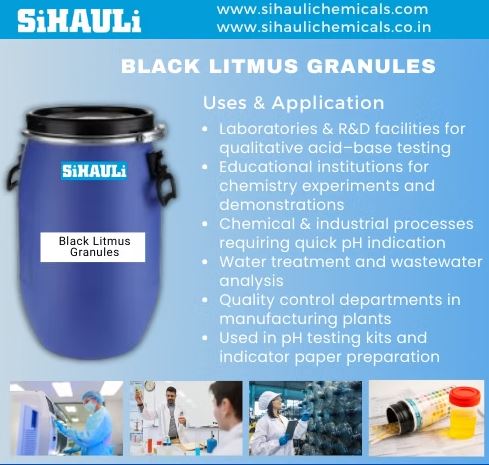 Black Litmus Granules
