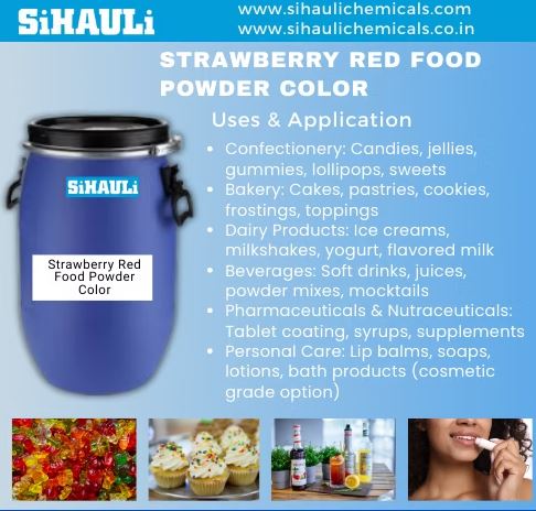 Strawberry Red Food Powder Color